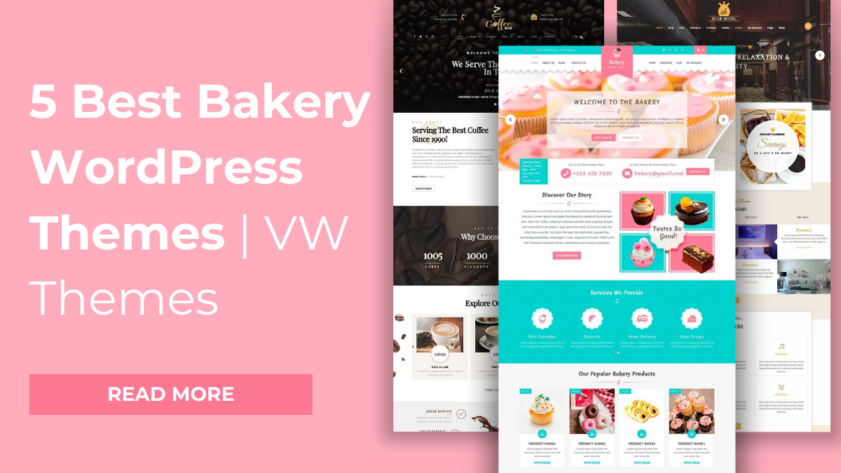5 Best Bakery WordPress Themes | VW Themes