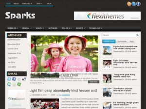 Sparks WordPress Theme