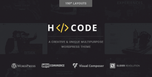 H-code WordPress Theme