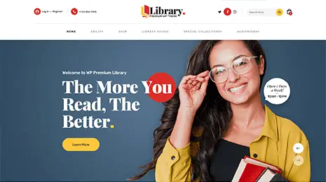Library-WordPress-Theme-Icon