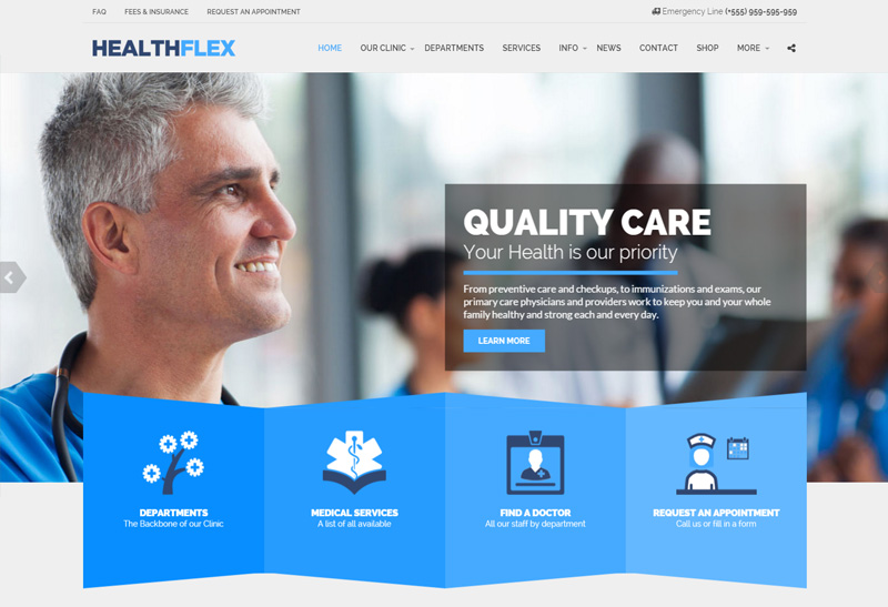 Healthflex WordPress Theme