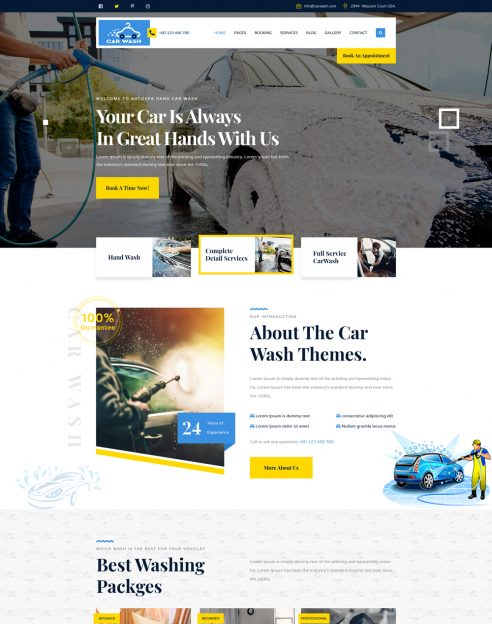 Car WordPress theme 