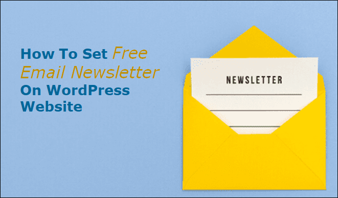 free email newsletter