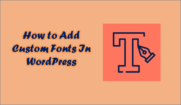 Add custom fonts in WordPress