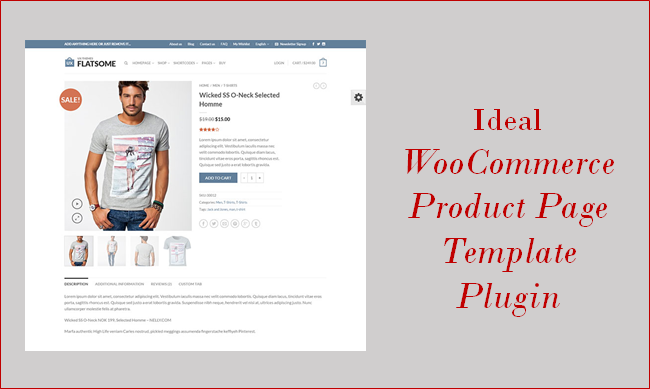 WooCommerce product page template plugin