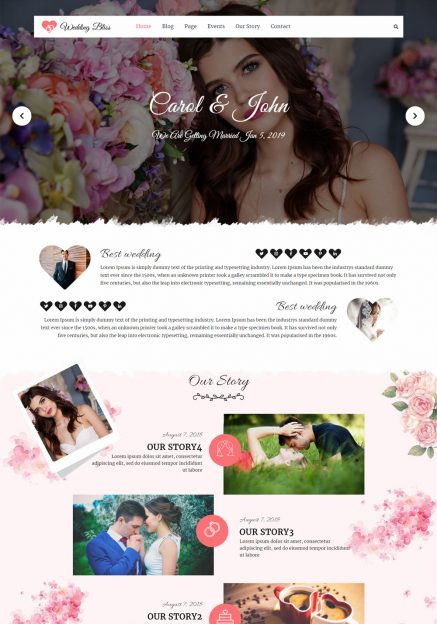 wedding Pretty WordPress themes