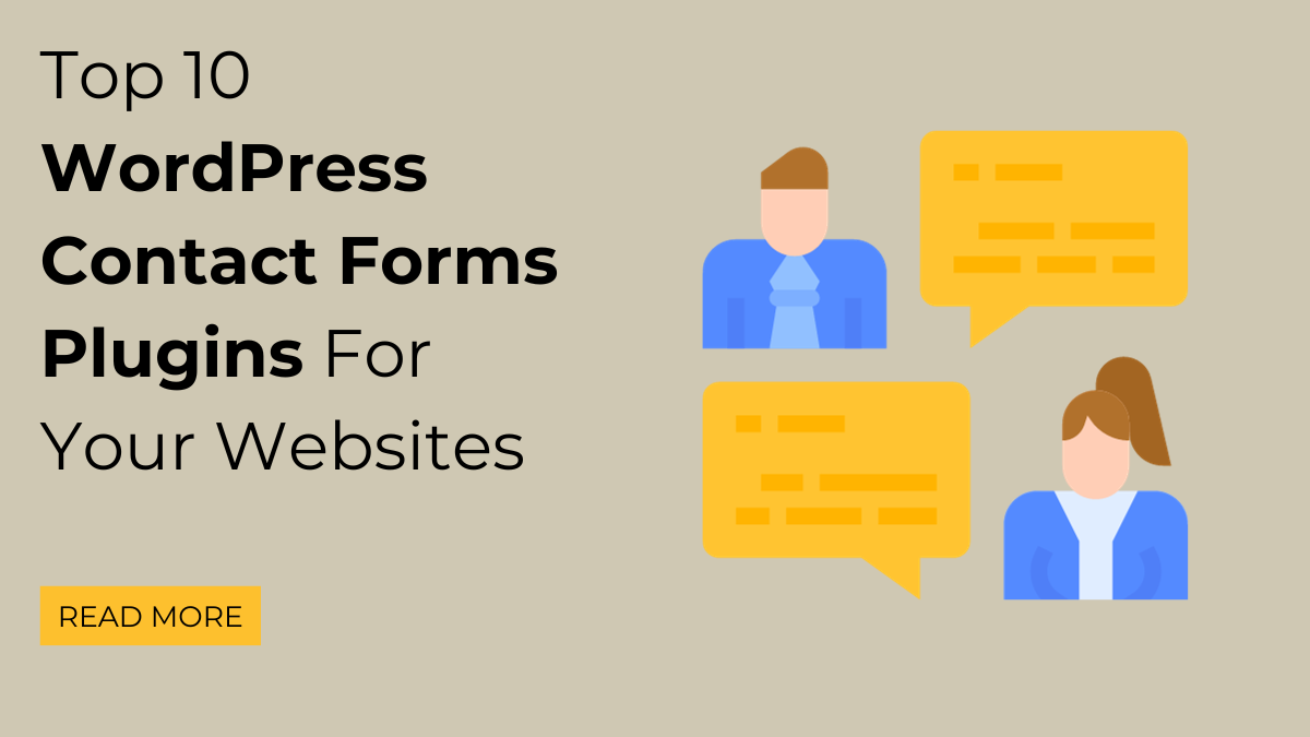 Top 10 WordPress Contact Forms Plugins For  Your Websites