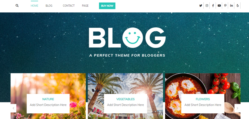 Blue WordPress Theme
