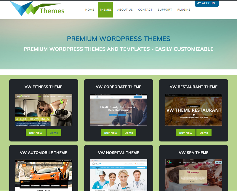 premium WordPress themes