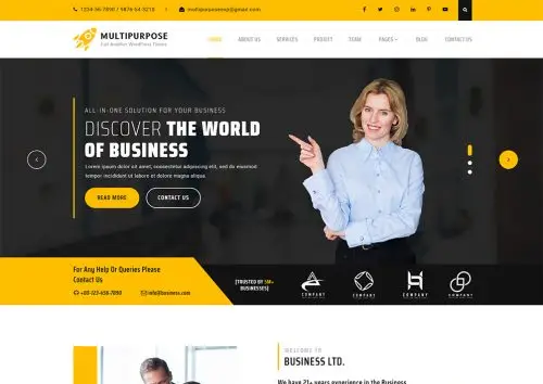 Multipurpose WordPress Theme