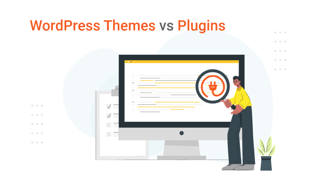 WordPress Themes VS Plugins