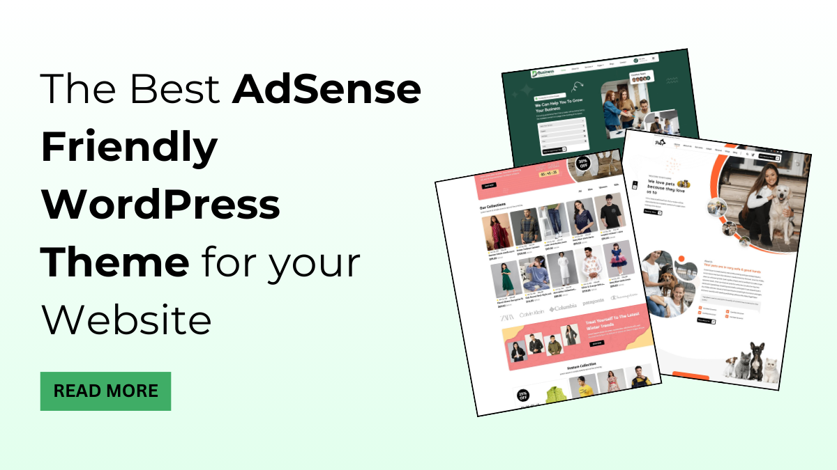 The Best AdSense Friendly WordPress Theme for your Website 