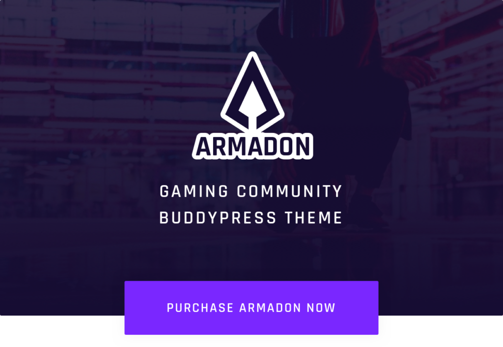 Armadon - Gaming Community WordPress Theme