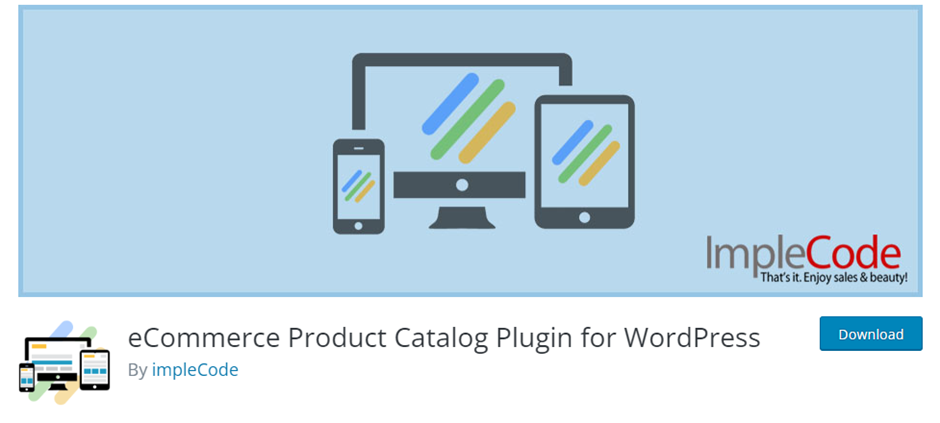 Ecommerce Product Catalog Plugin for WordPress