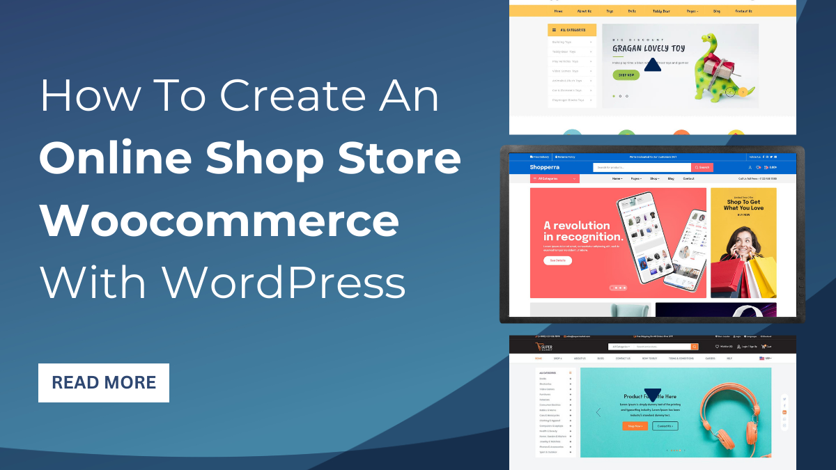 How To Create An Online Shop Store Woocommerce With WordPress