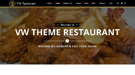 Food Restaurant WordPress Theme 