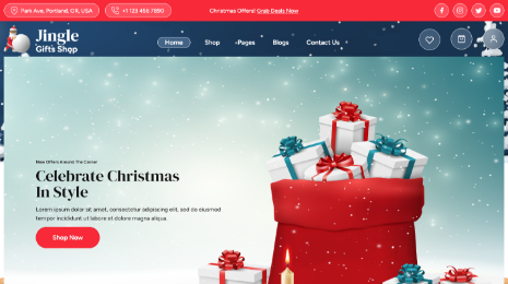 Christmas Holiday WordPress Theme
