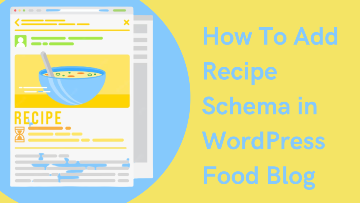 how to add recipe schema in WordPress