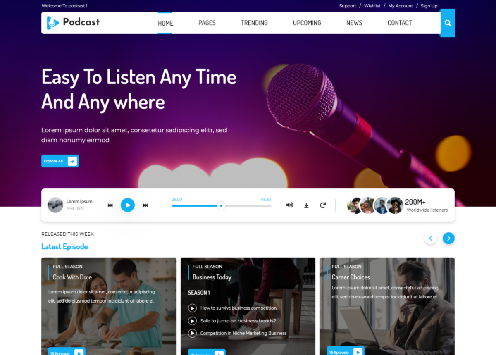free-podcaster-wp-theme