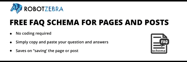 faq schema for pages and posts