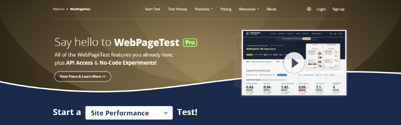 webpagetest-tool