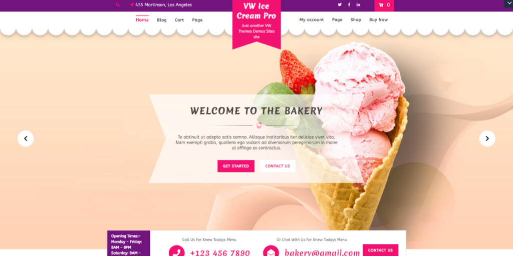 ice-cream-wordpress-theme