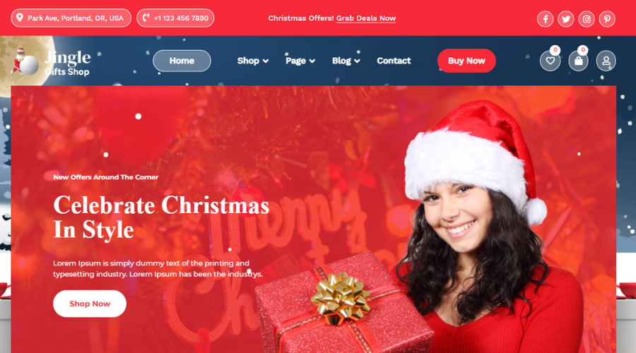 Christmas-Holiday-WordPress-Theme