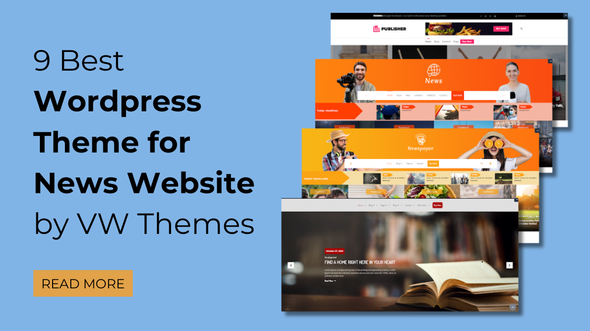 Wordpress Theme for News Website