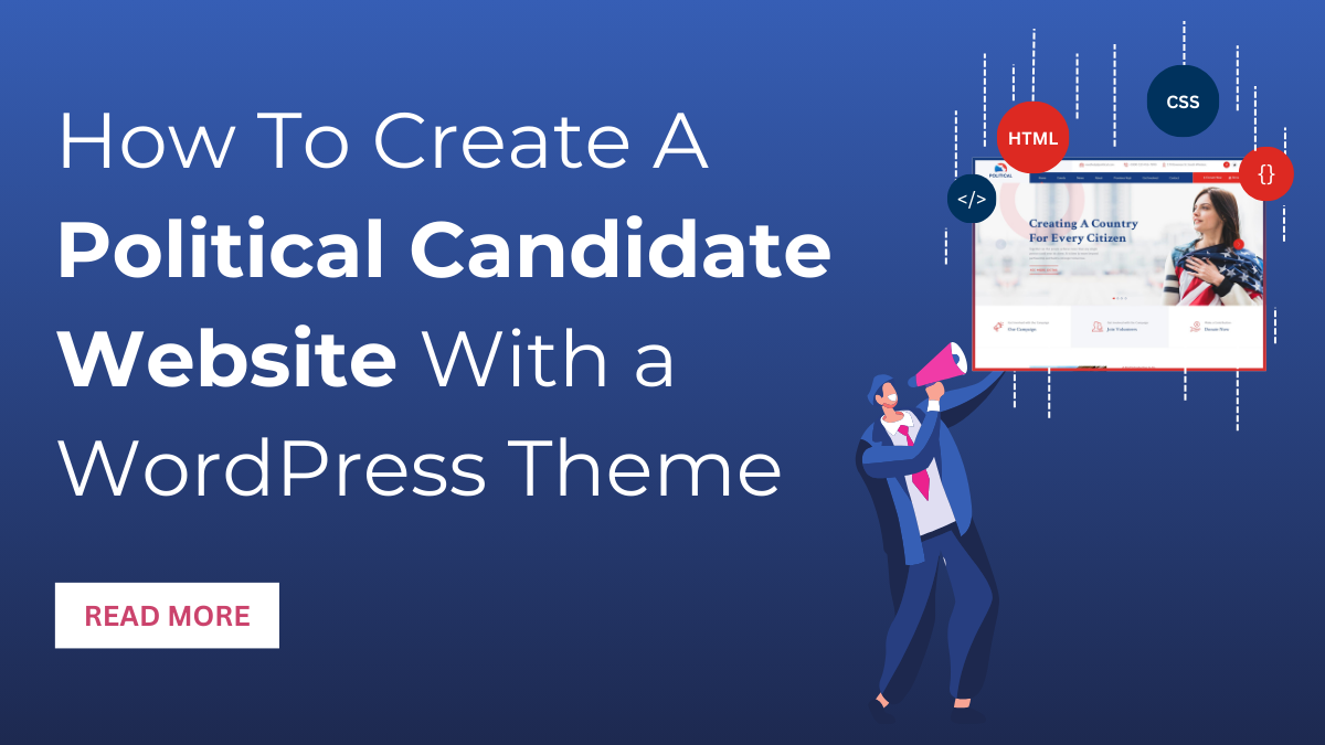 How To Create A Political Candidate Website With a WordPress Theme