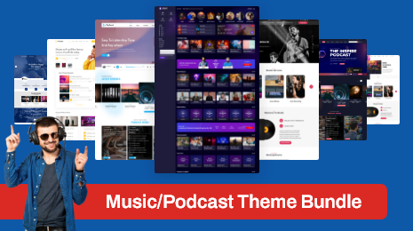 Music Streaming-theme-bundle