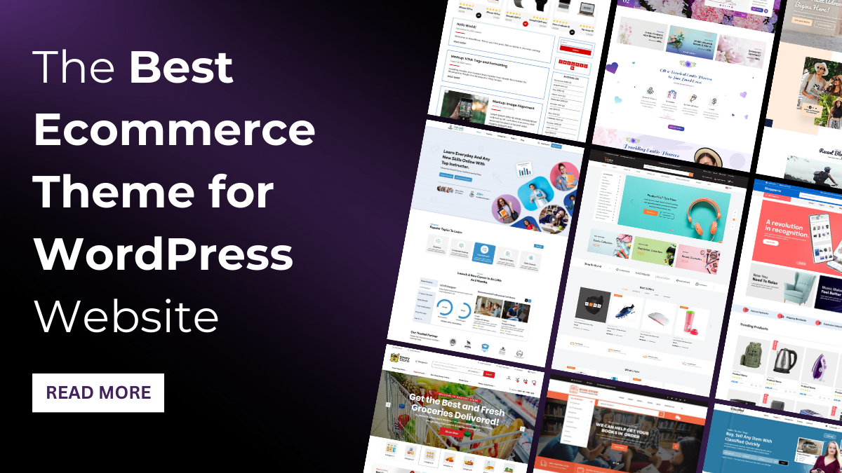 The Best Ecommerce theme for WordPress Website