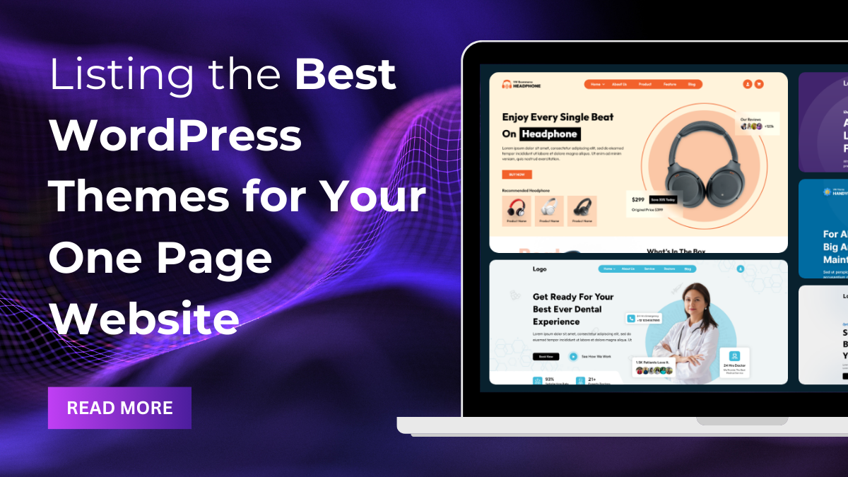 Listing the Best WordPress Themes for Your One Page Website 