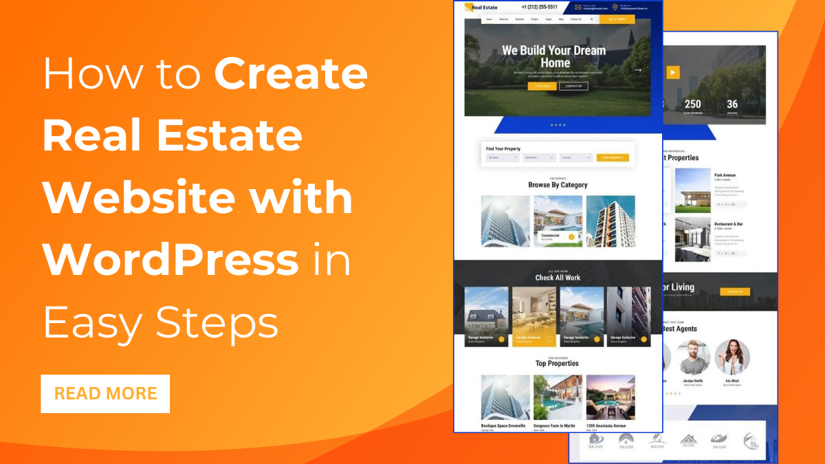 How to Create Real Estate Website with WordPress in Easy Steps