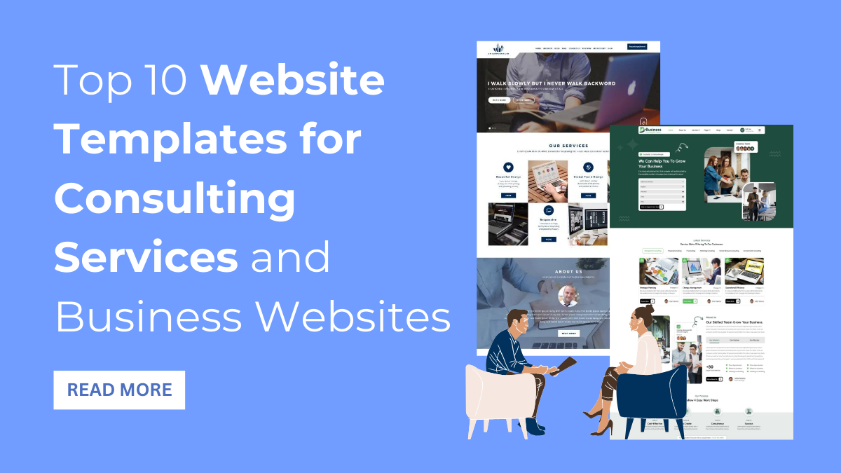 Top 10 Website Templates for Consulting Services and Business Websites 