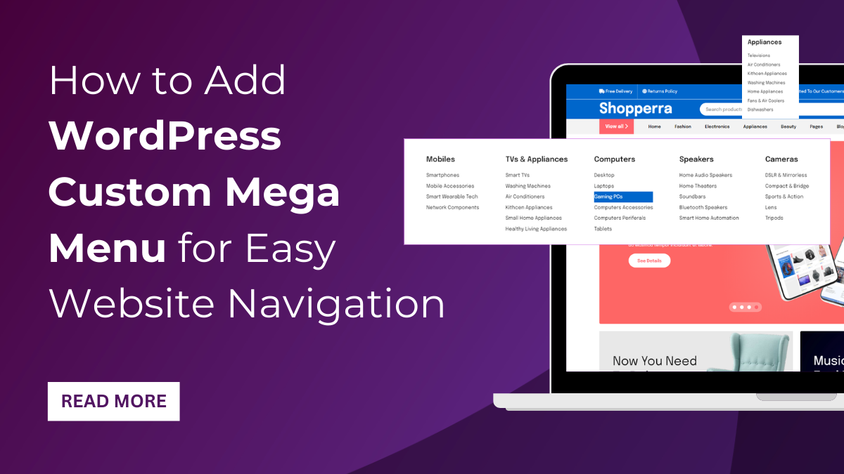 How to Add WordPress Custom Mega Menu for Easy Website Navigation