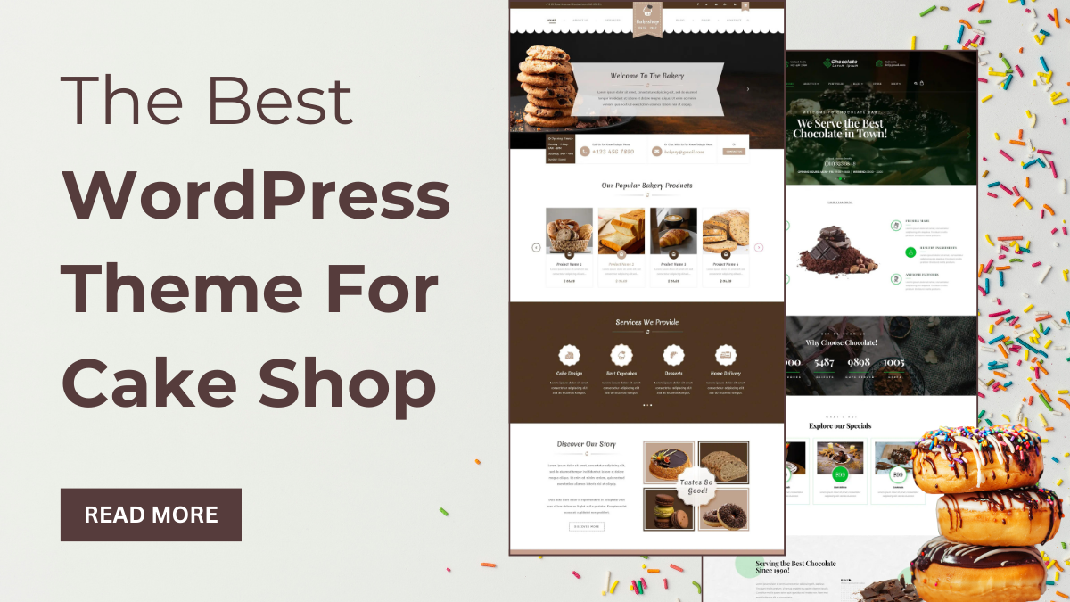 The Best WordPress Theme For Cake Shop