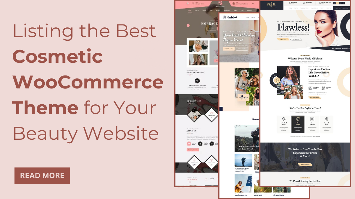 Listing the Best Cosmetic WooCommerce Theme for Your Beauty Website